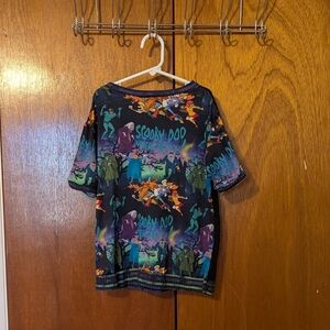 Custom Handmade Scooby-Doo Kids Graphic T-Shirt - Black EUC Sz 10